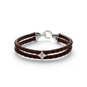 Bolo | Armbånd Læder Sølv | L00140