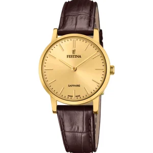 Swiss Made Slim | Dameur Guld 29,3 mm | F20017/2